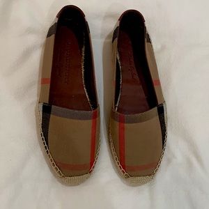 Burberry espadrilles size us 7
